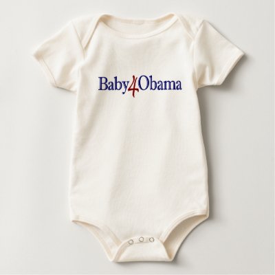 Baby 4 Obama Tee Shirt by worldsfair