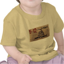 Baby 9-12 Don't Tread On Me t-shirt