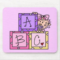 Baby ABC Tshirts and Gifts mousepads
