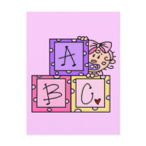 Baby ABC Tshirts and Gifts postcards