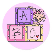 Baby ABC Tshirts and Gifts stickers