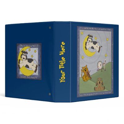 Baby Album - Hey Diddle Diddle 3 Ring Binder by Regella
