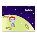 Baby alien on moon posters by graphiking Baby alien on moon posters