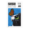 Baby and the Viceroy - Cat Postage postage