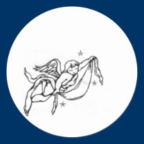 Baby Angel stickers