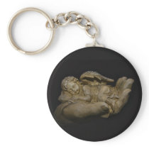 Baby Angel Wings Sleeping in Hand Keychains
