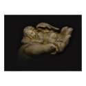 Baby Angel Wings Sleeping in Hand posters