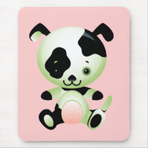 Baby Animal Puppie Mouse Pad