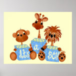 Baby Animal Wall Decor Poster