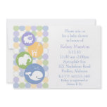 Baby Animals Baby Shower Invitation