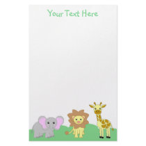 Baby Animals Stationery