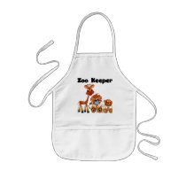 Baby Animals Zoo Keeper Tshirts and Gifts Apron