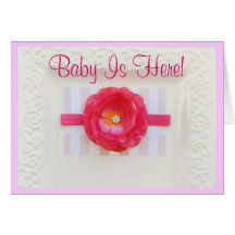 Baby Annoucement Card