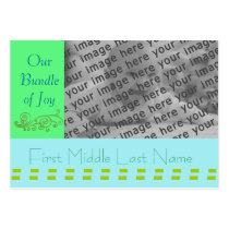 Baby Annoucement - Customized - Customized profile cards