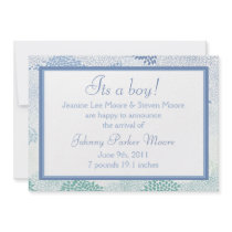 Baby announcement (Boy)!
