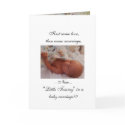 Baby announcement Card by mosesta Baby announcement Card