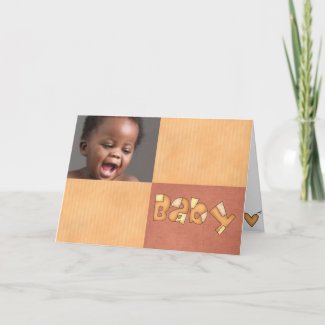Baby Announcement card