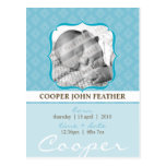BABY ANNOUNCEMENT ::  elegantly framed 1 Postcards