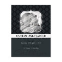 BABY ANNOUNCEMENT :: elegantly framed 8 postcards by edgeplus BABY ANNOUNCEMENT :: elegantly framed 8 postcards