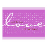 BABY ANNOUNCEMENT - love girl Postcards