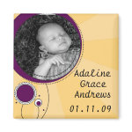 Baby Announcement magnet