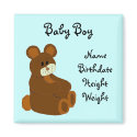 Baby Announcement Magnet