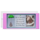 Baby Announcement Photo Card