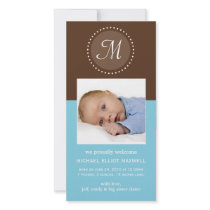 Baby Announcement Photo Card photo cards