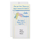 Baby Announcement Photocard Custom Photo Card