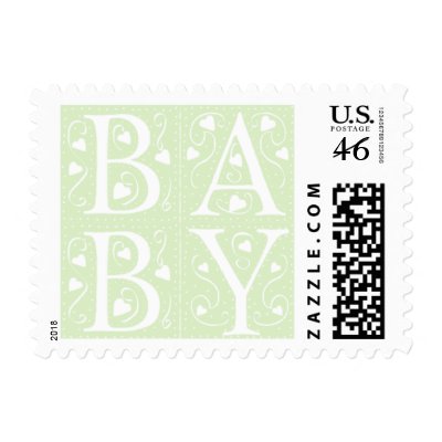 Baby Announcement Stamps by eBabyz