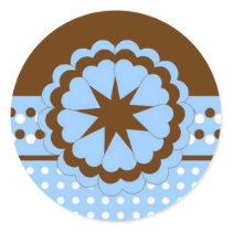 Baby Announcement Stickers :: Polk A Dot 2 by e_mage Baby Announcement Stickers :: Polk A Dot 2