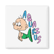 Baby Aquarius magnet