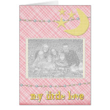 Baby Arrival - It's A Girl - My Little Love Card