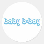 Baby B-Boy Cute Sticker Sheet