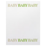 Baby, Baby, Baby Letterhead