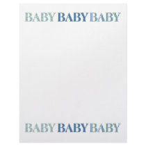 Baby, Baby, Baby Letterhead