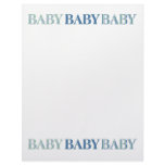 Baby, Baby, Baby Letterhead