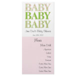 Baby, Baby, Baby Menu Card Rack Cards