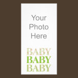 Baby, Baby, Baby Photo Card photo cards