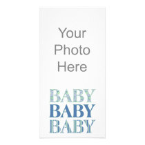 Baby, Baby, Baby Photo Card photo cards