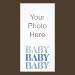 Baby, Baby, Baby Photo Card photo cards