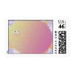 Baby balloon postage stamp