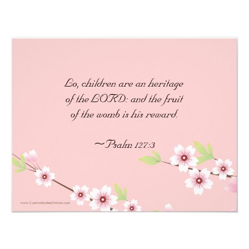 Baby Baptism Invitation