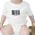 Baby Barcode t-shirts
