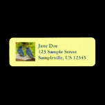 Baby Barn Swallows Return Address Label