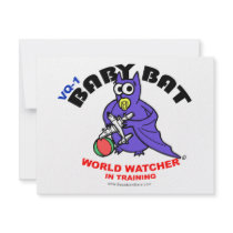 Baby Bat Invitation