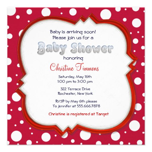 Baby Bawling Funny Neutral Baby Shower Invites