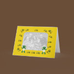 Baby Bear and Green Tractor Photo Card cards