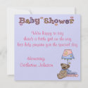 Baby Bear Baby Shower Invitations invitation