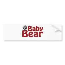 Baby Bear Claw bumper stickers by worldsfair Baby Bear Claw bumper stickers